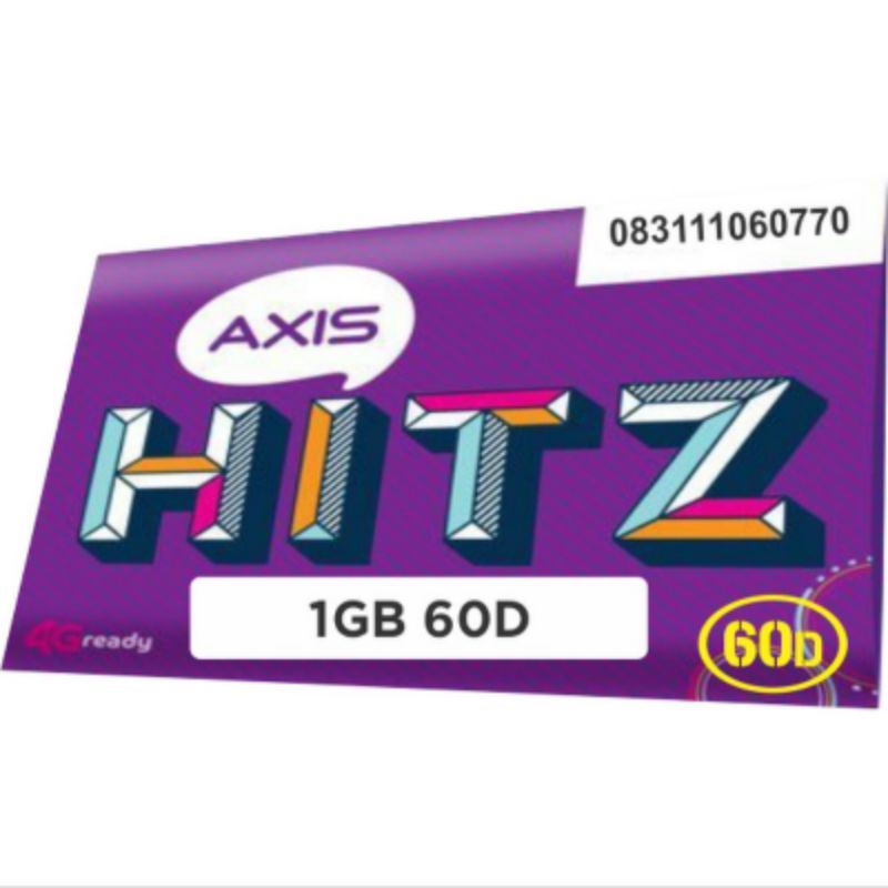 SP Axis Kouta 1,5 GB+ Bonus 120 GB Nasional