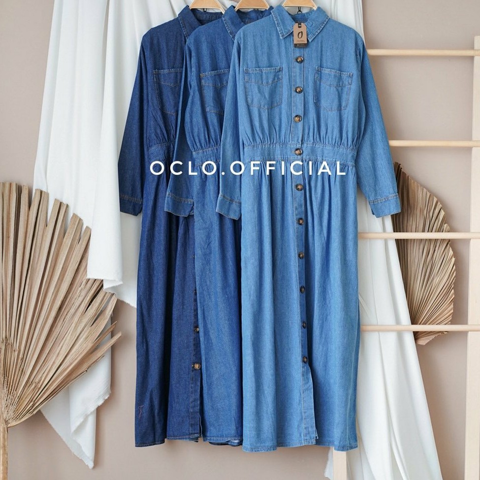 BISA COD / GAMIS JEANS / GAMIS DENIM / DRESS JEANS / DRESS DENIM / LONGDRESS JEANS / LONGDRESS DENIM