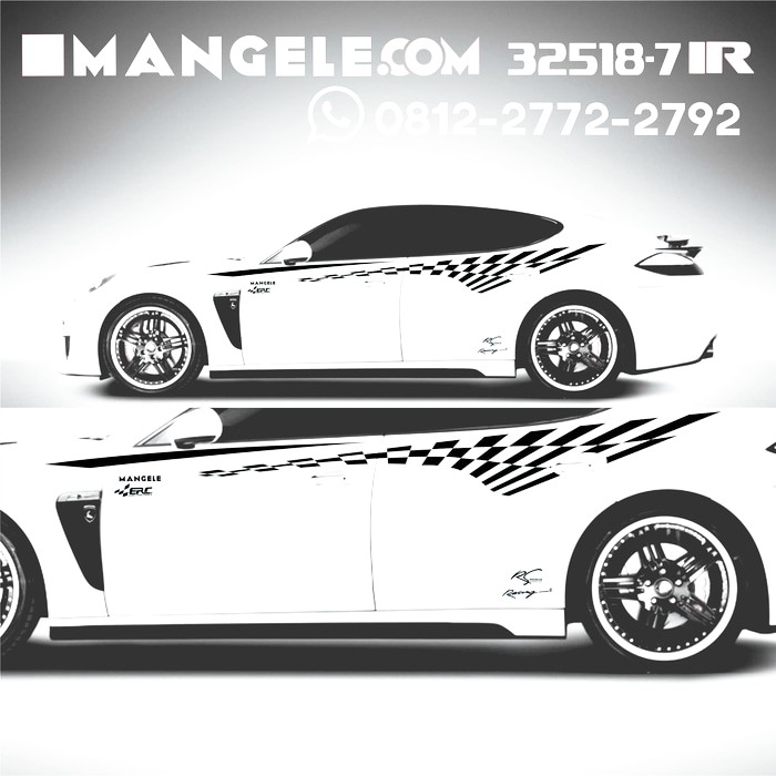 Stiker Mobil Keren Erc Racing Sport 32518 7ir Jazz Brio Hrv Ignis