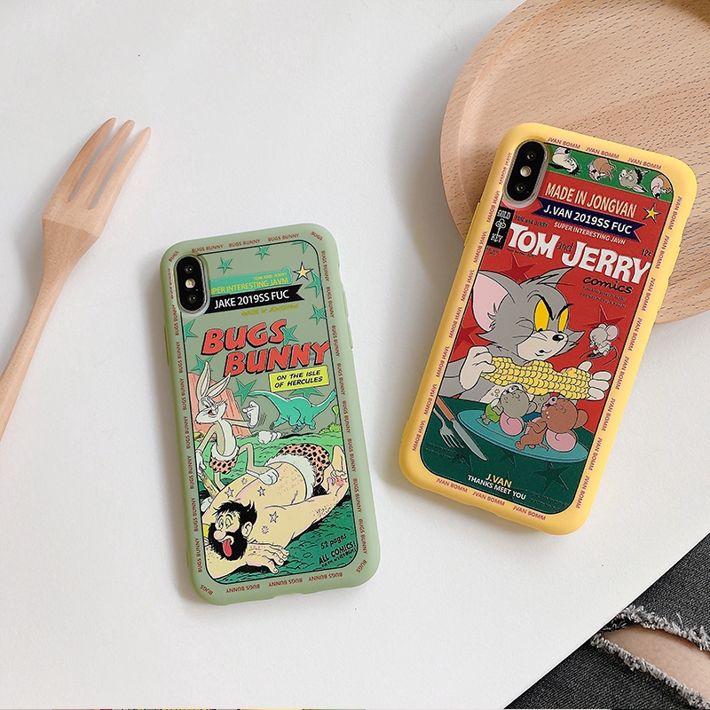 Casing Soft Case TPU Untuk iPhone X / Xs max / 11 Pro max / 6 / 7 / 8 / 6s Plus