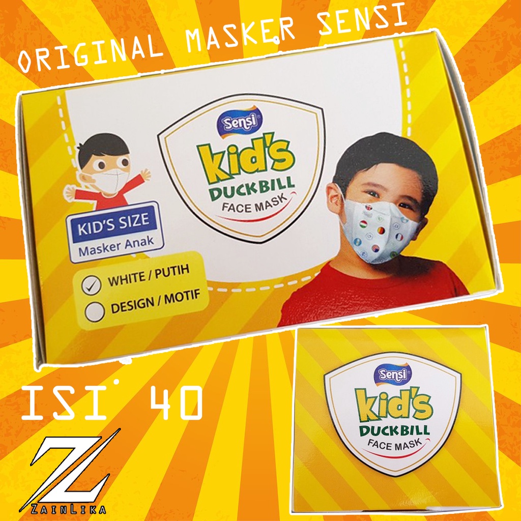 MASKER SENSI / MASKER SENSI ANAK / MASKER ANAK