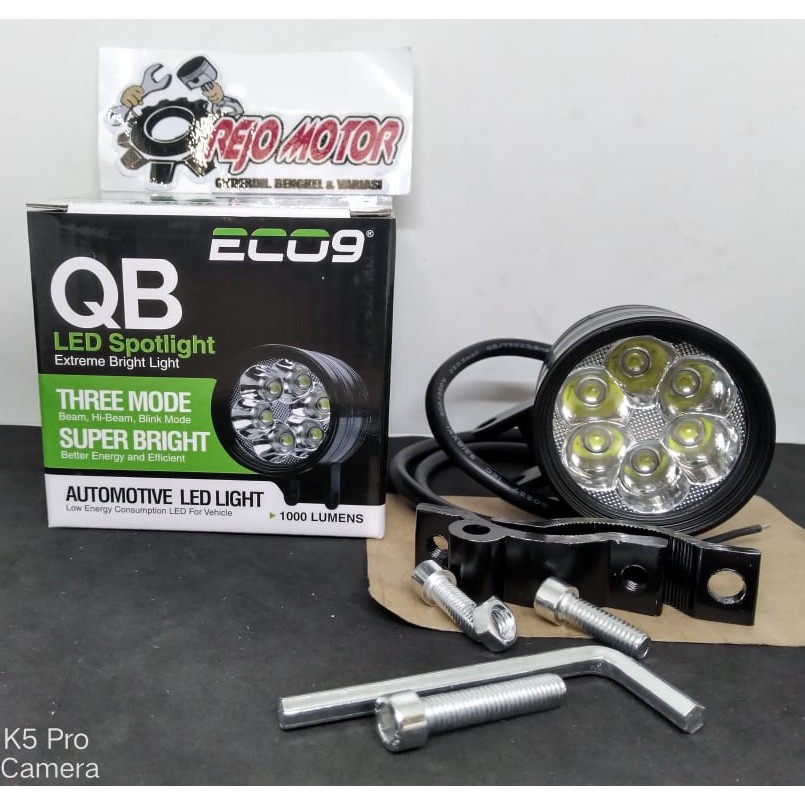 Lampu Led Sorot Atau Lampu Tembak QB Luminos (6 Led Putih) Original Luminos