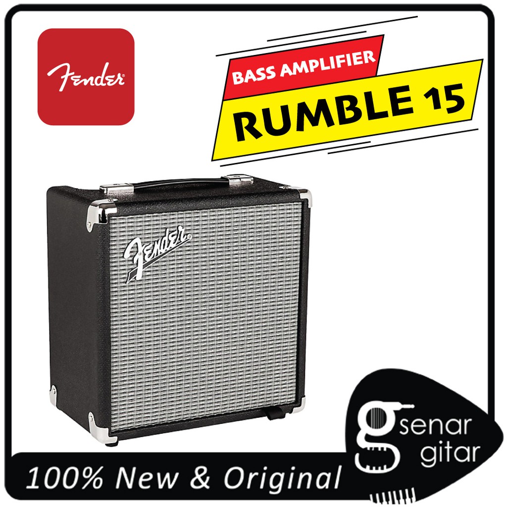 Ampli Bass Fender Rumble 15 - Bass Amplifier