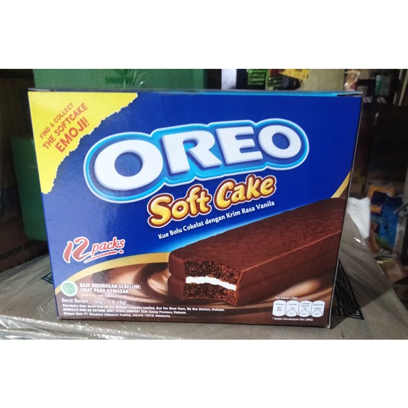 

bolu oreo soft cake pak isi 12