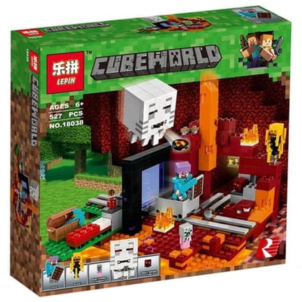 lego lepin minecraft