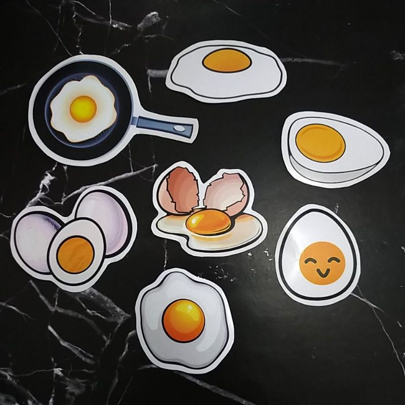 

Sticker Aesthetic Egg Series