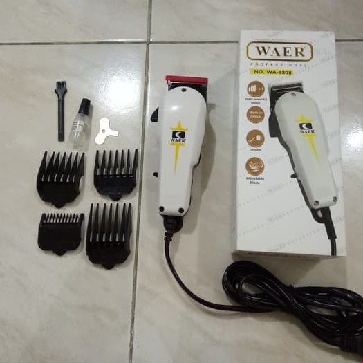 ALAT CUKUR RAMBUT LISTRIK HAIR CLIPPER WA-8808 ORIGINAL WAER