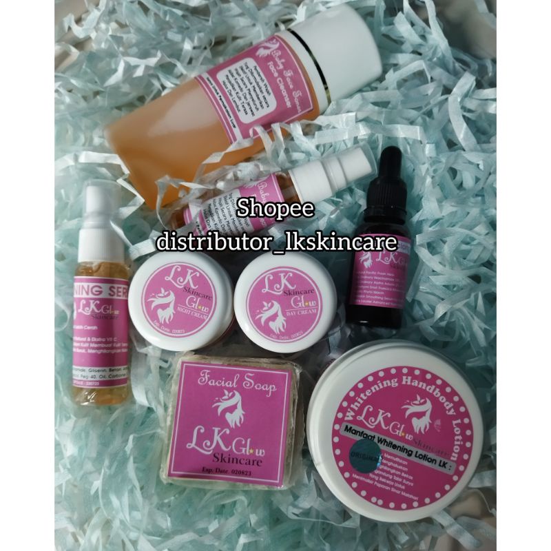 PAKET & SATUAN CREAM LK GLOW SKINCARE