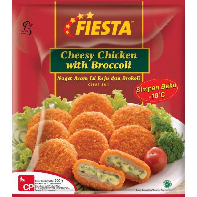 

FIESTA CHEESE WITH BROKOLI @500gr