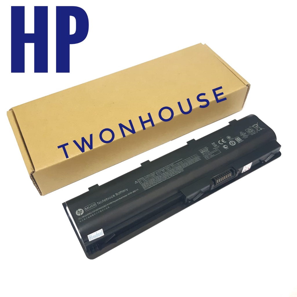 Baterai Original HP Compaq CQ42 CQ43 430 431 CQ56 CQ32 G42 DM4 hp MU06 dv3-4000 dv4-2000 dv6-3000 HP 430 431 1000 Pavilion dv7-4000