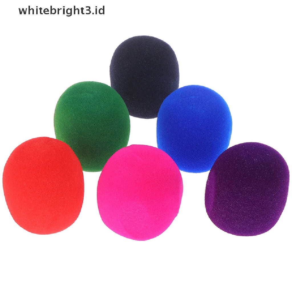 (whitebright3.id) 5pcs Busa Cover Headset / Mic Untuk Rekaman