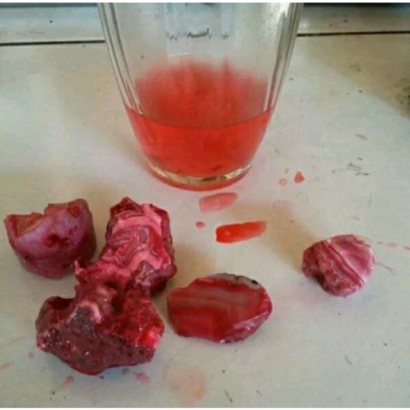 bahan batu rubah merah Banyuwangi