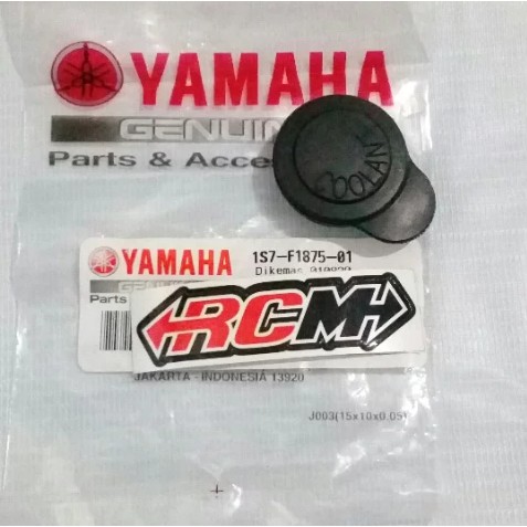 CAP KARET TUTUP TABUNG TANGKI TAMPUNGAN AIR CADANGAN RADIATOR JUPITER MX OLD LAMA NEW R15 NMAX AEROX 155 ORI ORIGINAL YAMAHA1S7-F1875