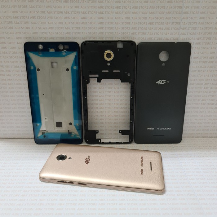 Backdoor Back Casing Housing Fullset Frame Lcd Haier Andromax L B26D2H mamanmobile
