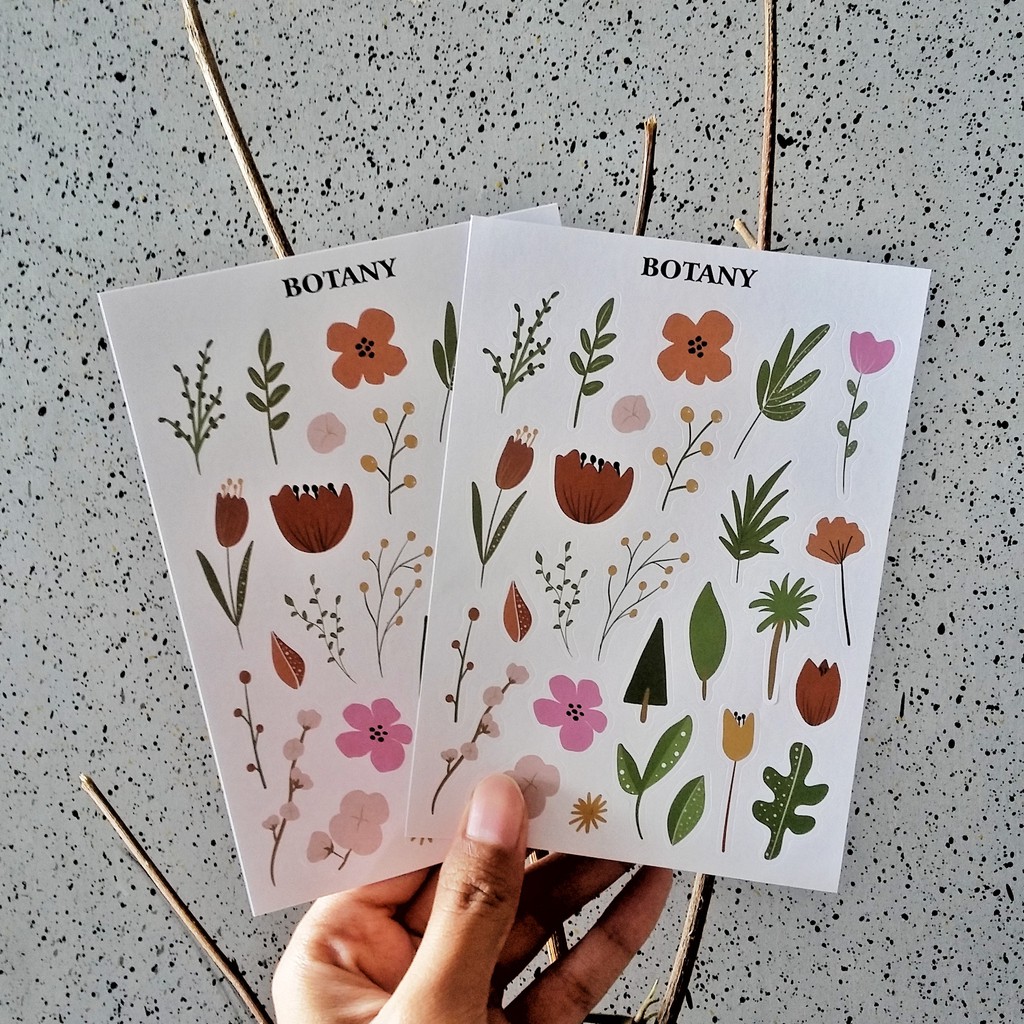 

Botany Sticker Sheets