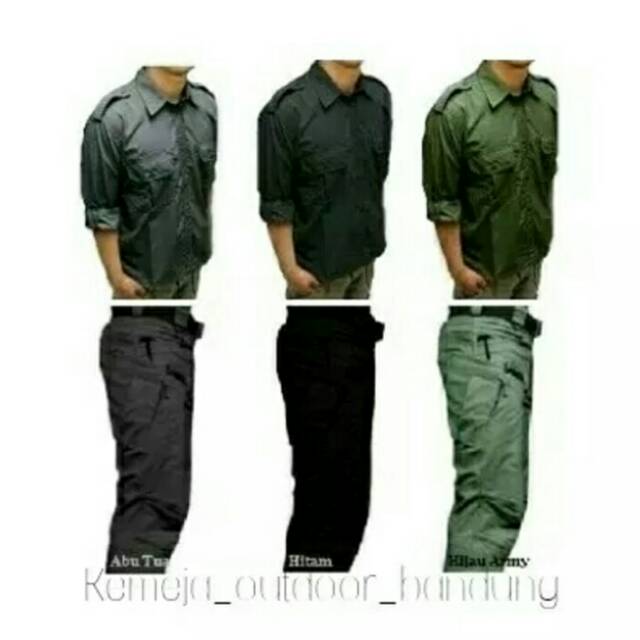 SERAGAM OUTDOOR/SERAGAM LAPANGAN/SERAGAM TACTICAL