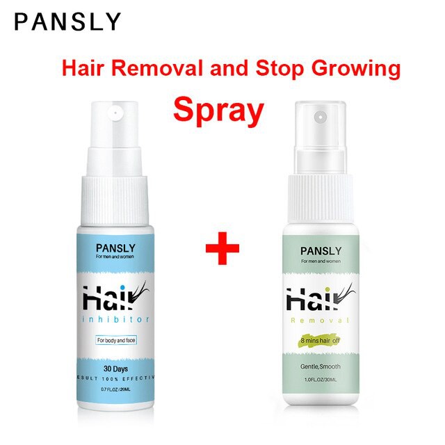 Pansly Spray Penghilang Bulu Hair Removal Tanpa Iritasi / Waxing Bulu