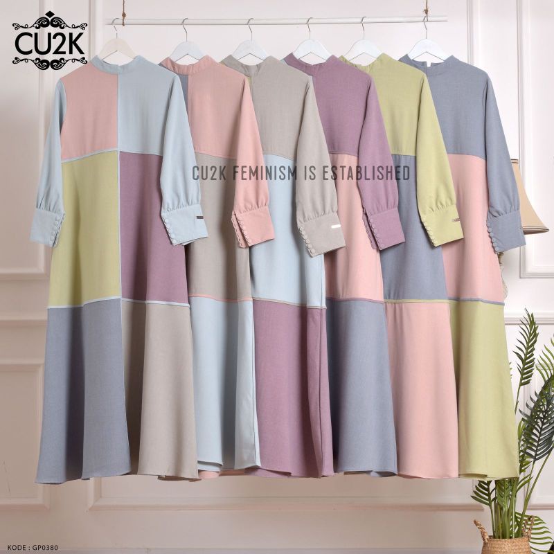 Gamis Cu2k Terbaru Dress Taneesa Original By Cucuk Feminism Is Established Fashion Muslim Terkini Ou
