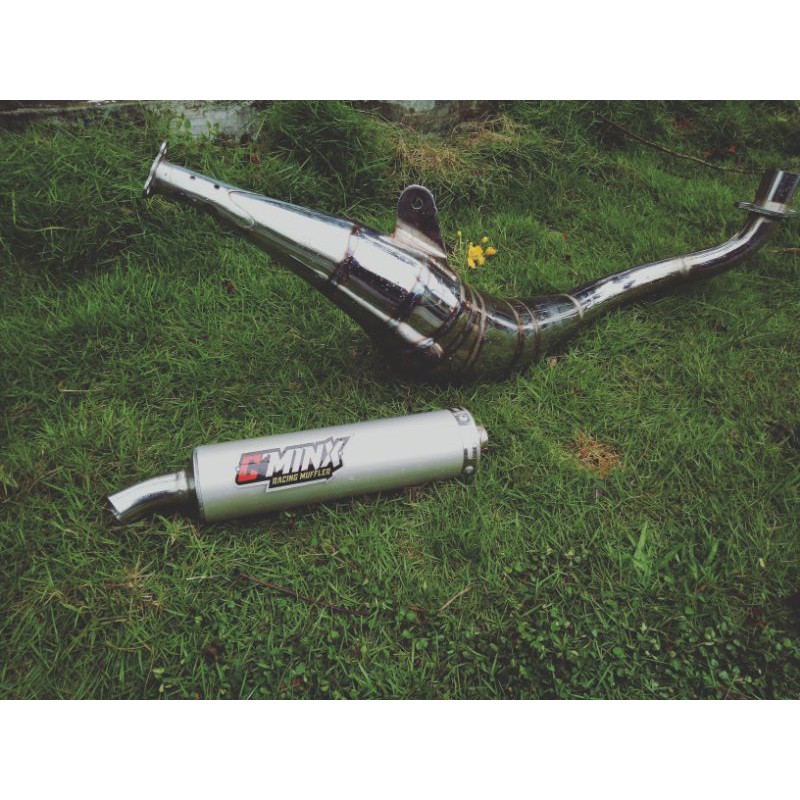 Knlpot Bm power fizr,fiz full chrome COD produk berkuwalitas