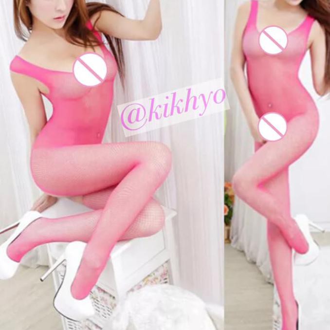 Sexy Lingerie Body Stocking Sleepwear / Baju Tidur - Hitam