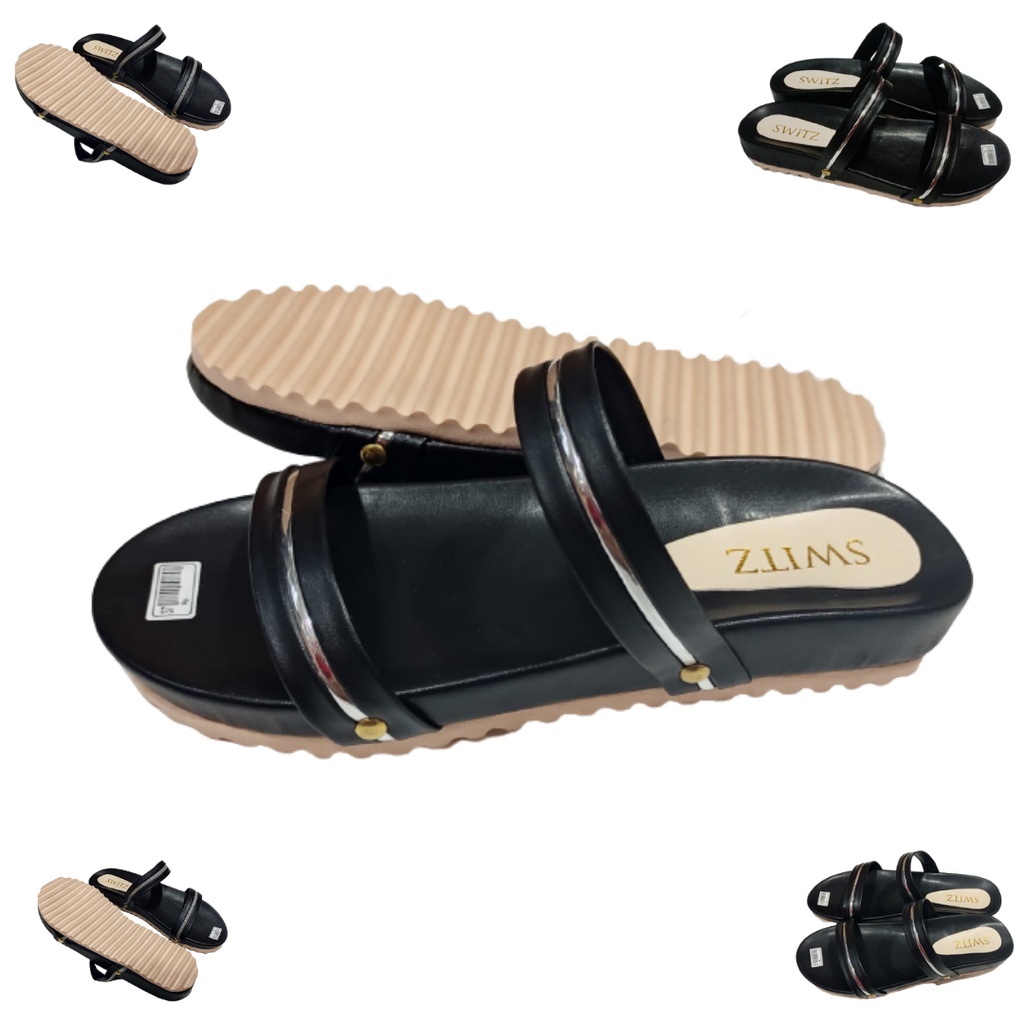 Sandal wanita  Sendal selop kekinian dewasa Switz