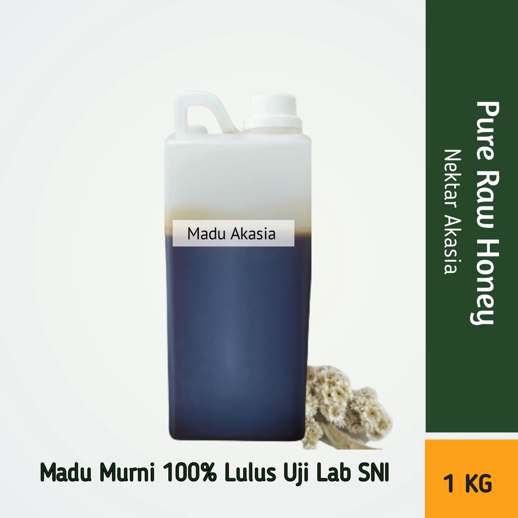 

Madu Asli Murni Raw Honey 1 KG Madu Hutan Akasia Premium Organik Lulus Uji LAB SNI