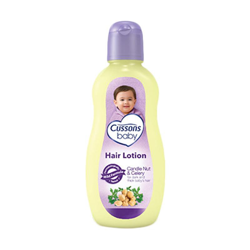 Cussons Baby Hair Lotion Aloe Vera Kemiri Celery 100 Ml Minyak Rambut Bayi Shopee Indonesia