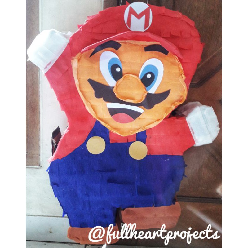 PINATA ULANG TAHUN, PINATA CUSTOM, PINATA PUKUL 3D, PINATA PUKUL, PINATA MARIO BROSS