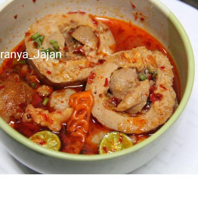 

✅【Harga Hemat】❤ BASO SAPI JUMBO BERANAK ISI DAGING CINCANG SAPI/toping seblak,/kuah pedas chili oil/nikmat/HALAL produck vyralral