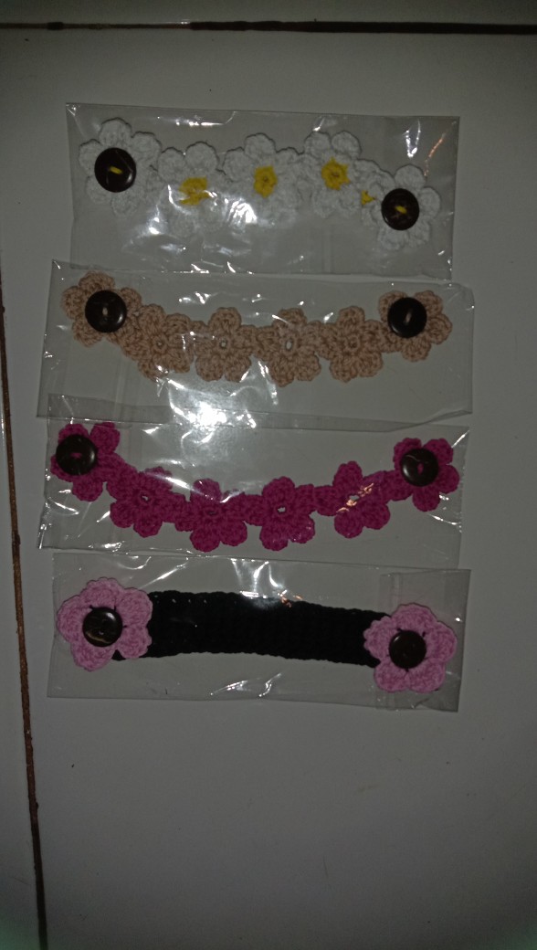 Konektor Masker Hijab Rajut