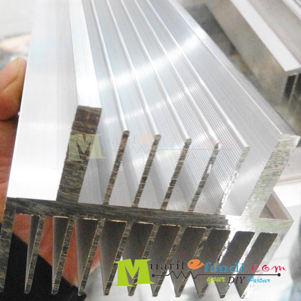 PENDINGIN HEATSINK BUILTUP MODEL BU 2U BU2U 40CM Super tebal