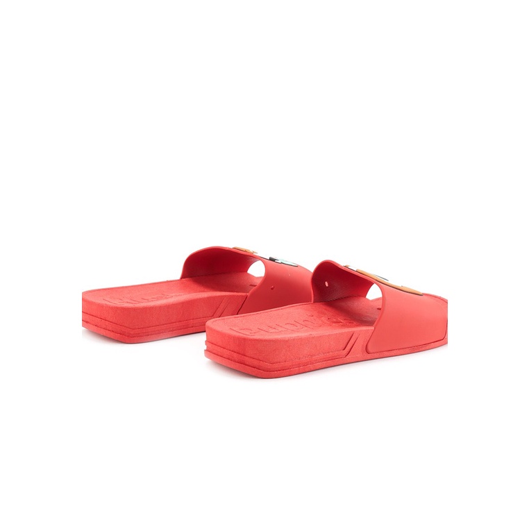 SANDAL SLIDE WANITA HUSH PUPPIES ORIGINAL CASUAL BRANDED RED HW37