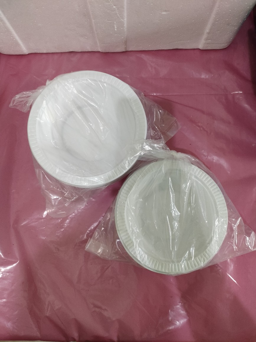 @50pcs Mangkok Plastik M7 Uk Besar Mangkok Pesta Murah Sekali Pakai