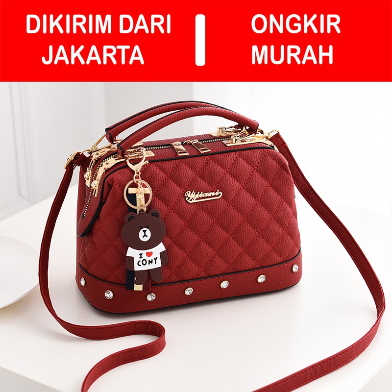 201057 Handbag Cewek Tas Selempang Wanita Import Slingbag Cewe Impor (1 KG MUAT 2) GT1242 BQ2042 CR7046 LT1295 JTF98723