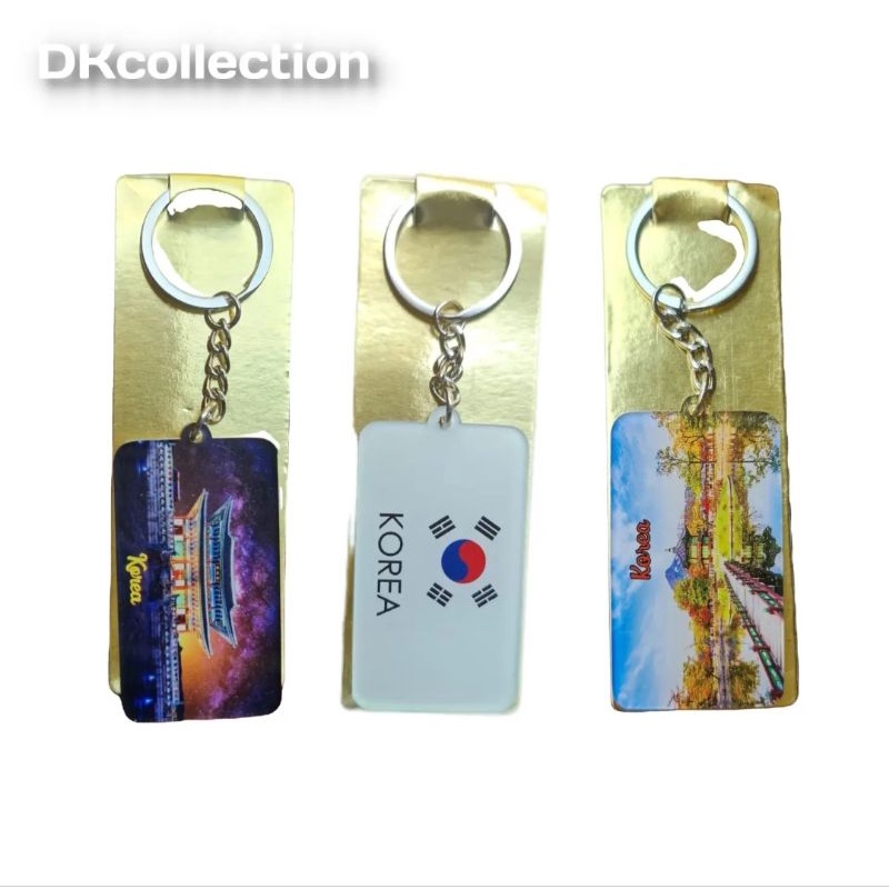 GANTUNGAN KUNCI KOREA GANTUNGAN KUNCI SEOUL SOUVENIR KOREA