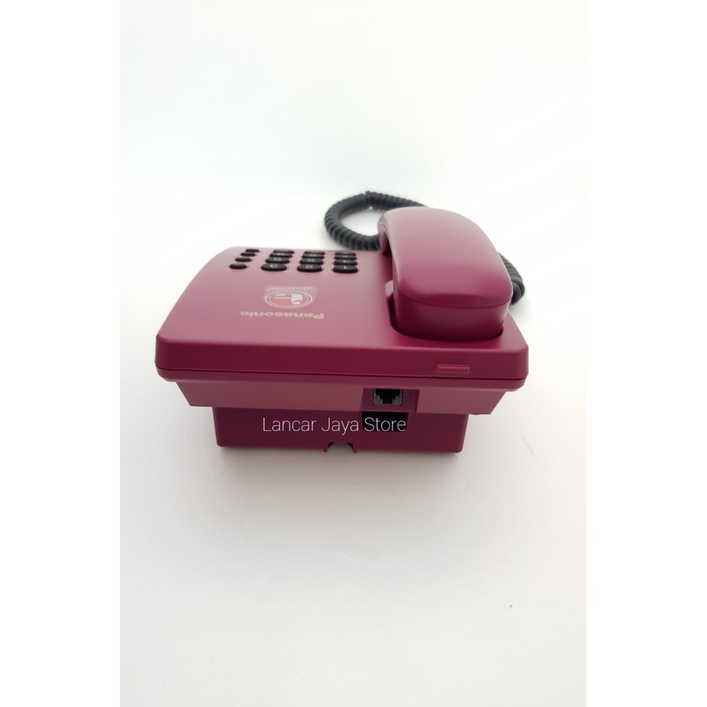 Telepon Kabel Panasonic KX-TS505 Merah Telpon Rumah Panasonic KX-TS505