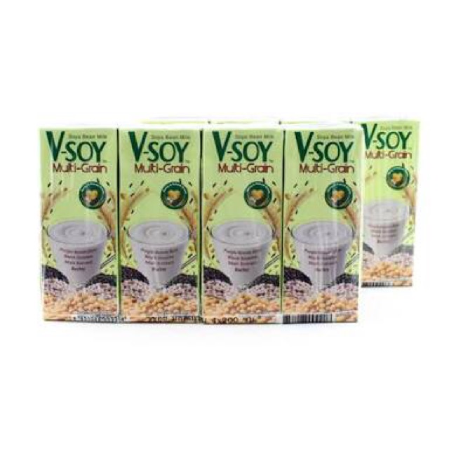 Vsoy Multi Grain V Soy Multigrain 1 L V Soy Susu Kedelai Soya Multi Grain 1 Liter Murah Shopee Indonesia