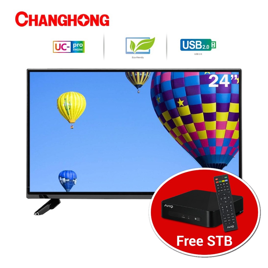 changhong l24g3 led tv 24 inch free set top box digital