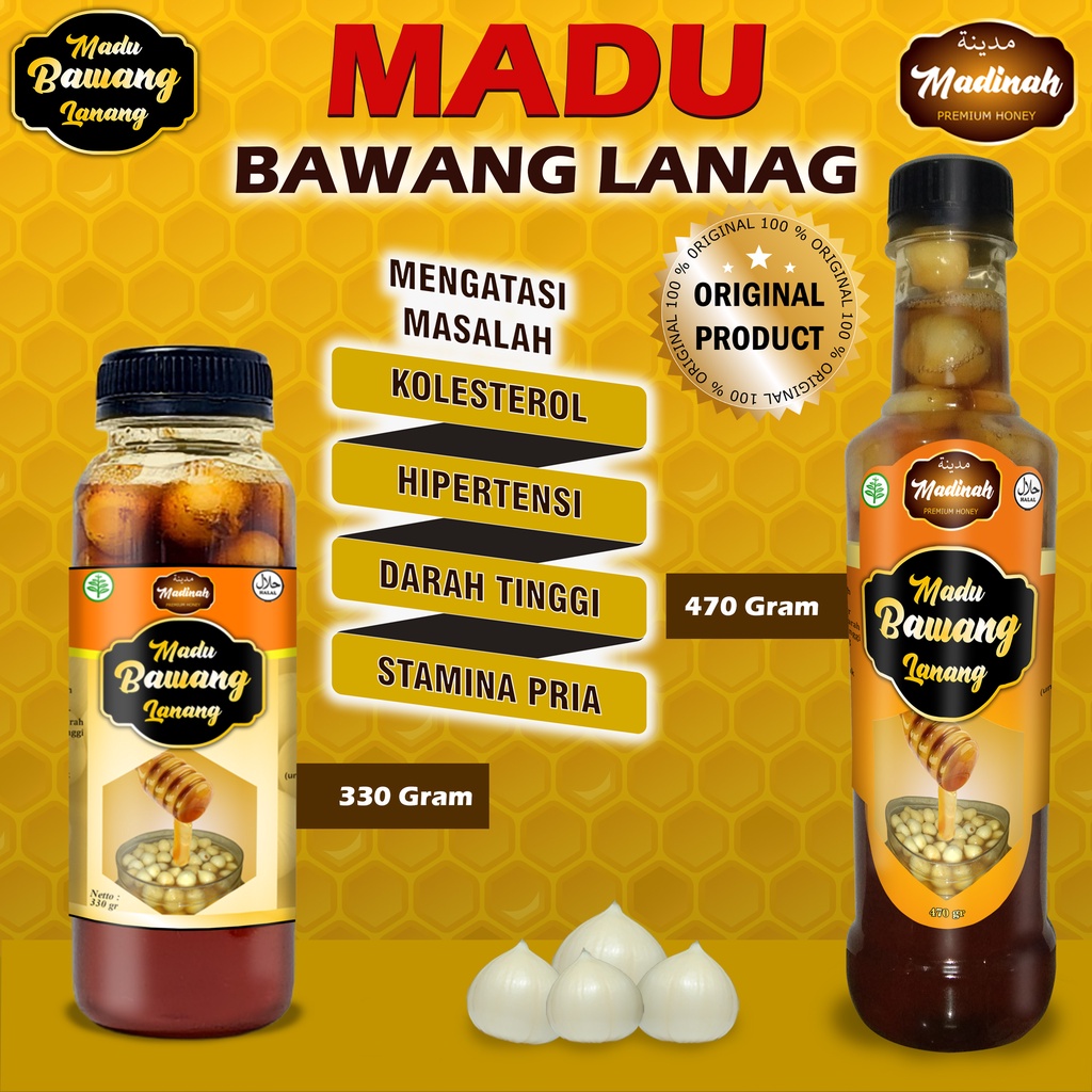 Madu Bawang Lanang Madu Kikuk 470gr