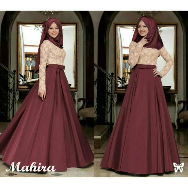 MAHIRA dress / gaun pesta remaja / baju kondangan couple / bridesmaid / lamaran / wisuda