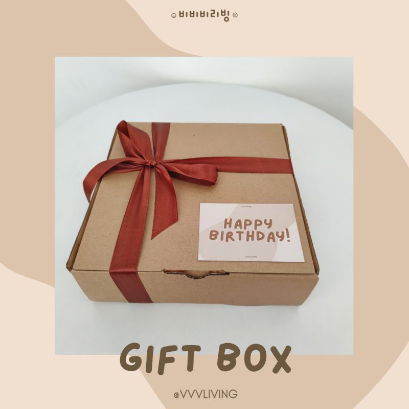 

[VVV Living] GIFT BOX (1 Box Hanya Muat 1 Set Baju Piyama)