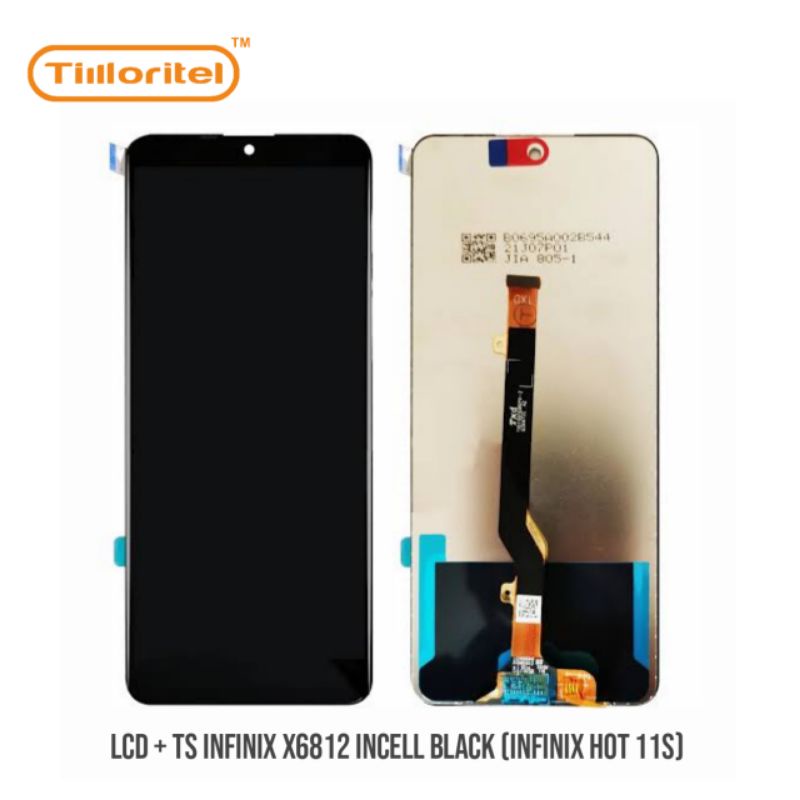 LCD+TS INFINIX X6812 INCELL BLACK (INFINIX HOT 11S)