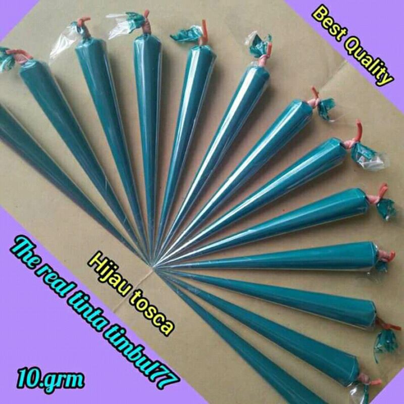 

cat/tinta timbul warna-warni