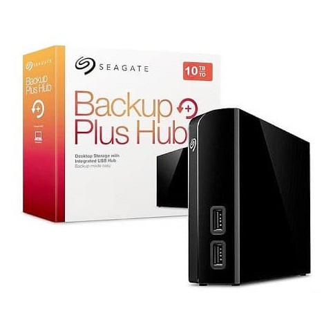 Harddisk SEAGATE Back Up Plus HUB DESKTOP Storage 10 TB 3.5&quot; USB 3.0 Resmi