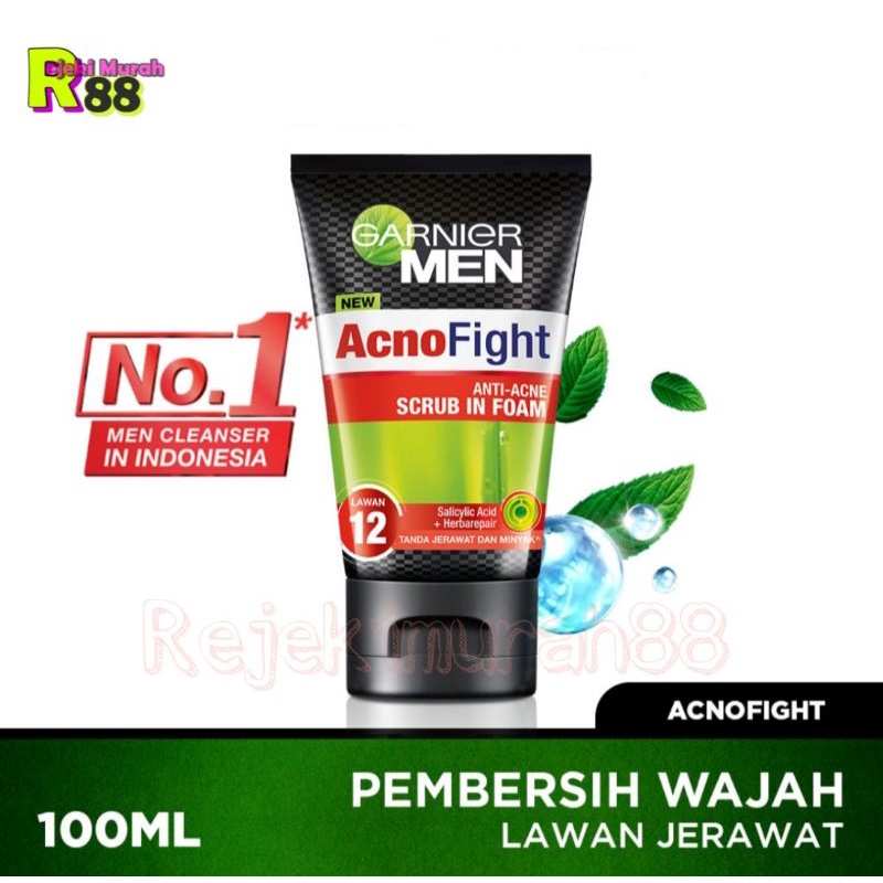 Garnier Men Acno Fight 6 in 1 Foam 100ml