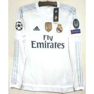 Jersey Real Madrid Original Longsleve BNWT 2015 2016 Terlaris