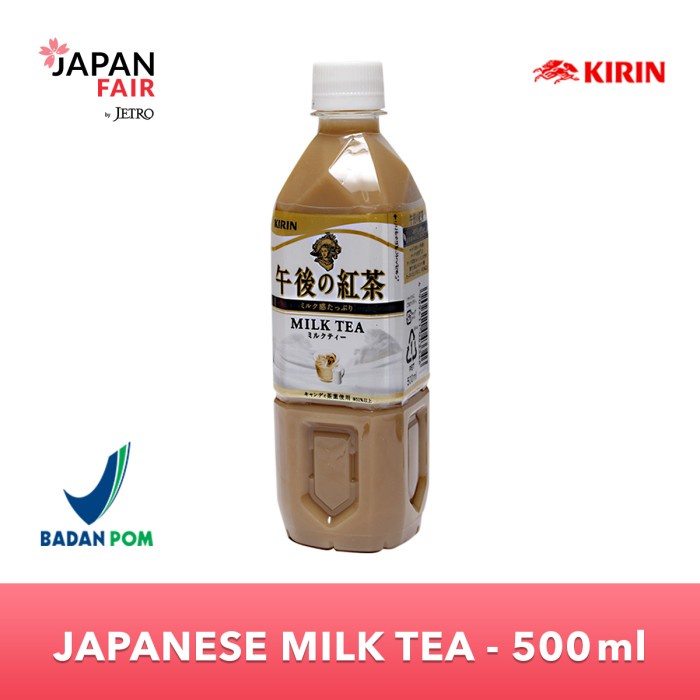 

(BISA COD) Soft Drink Soda Jepang Kirin Afternoon Milk Tea 500 Ml