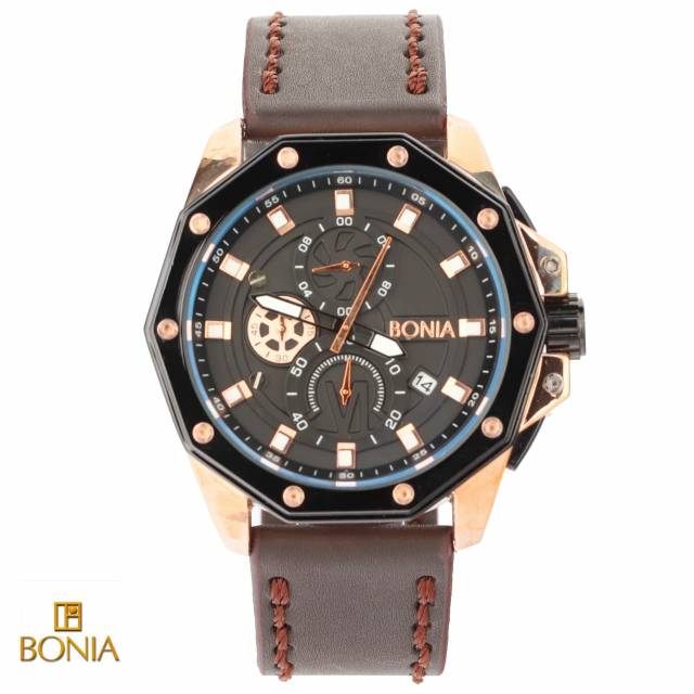 Jam tangan pria Bonia kulit
