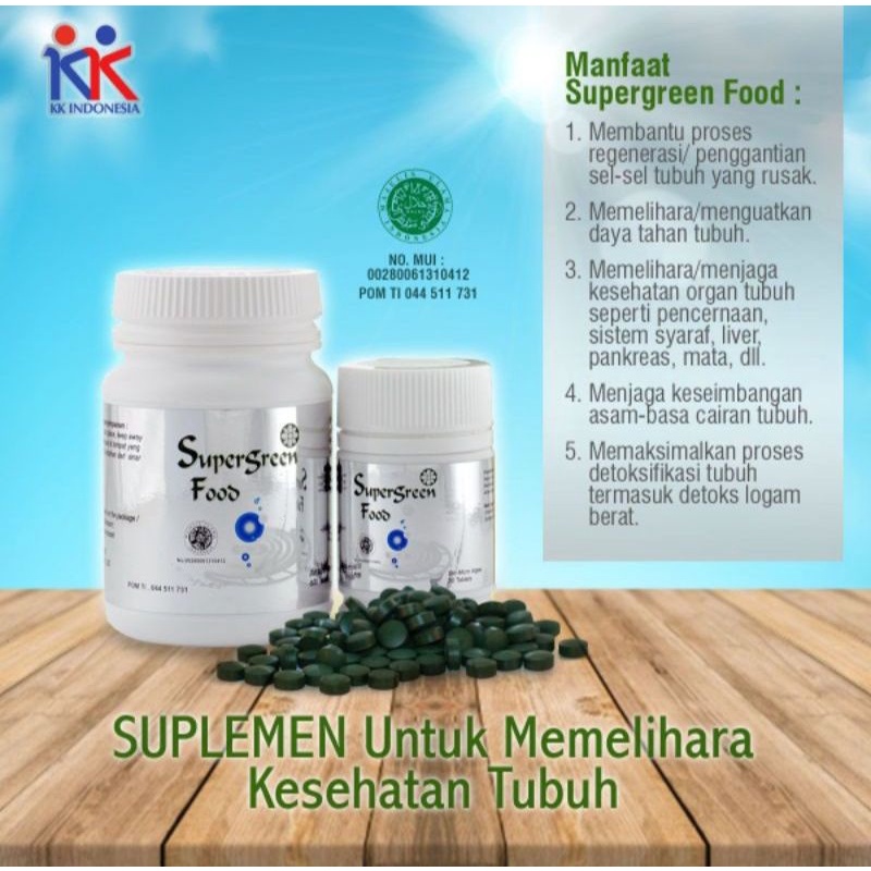 super green food suplemen kesehatas asli KK