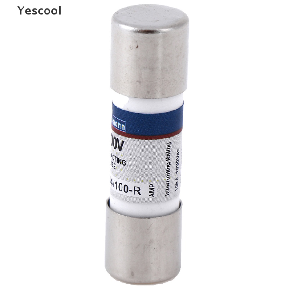 Yescool Sekring OEM DMM-44 / 100-R DMM-B-44 / 100-R 400mA 1000V Ukuran 10x35mm